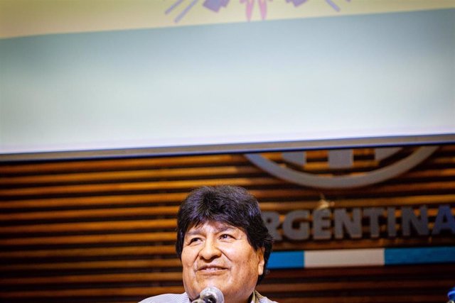 Archivo - Evo Morales 