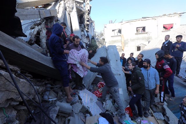 Bombardeig israelià a la Franja de Gaza