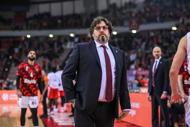 Archivo - Andrea Trinchieri sustituye a Kazys Maksvytis como entrenador del Zalgiris Kaunas.