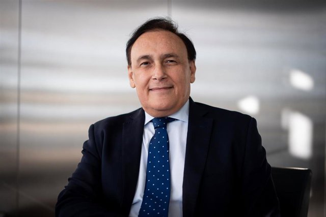 El consejero de Universidad, Investigación e Innovación de la Junta de Andalucía, José Carlos Gómez Villamandos, en una entrevista a Europa Press
