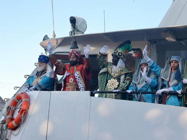 Archivo - Los Reyes Magos llegan a València en catamarán, imagen de archivo