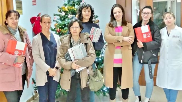 Delegadas sindicales de Giamex.