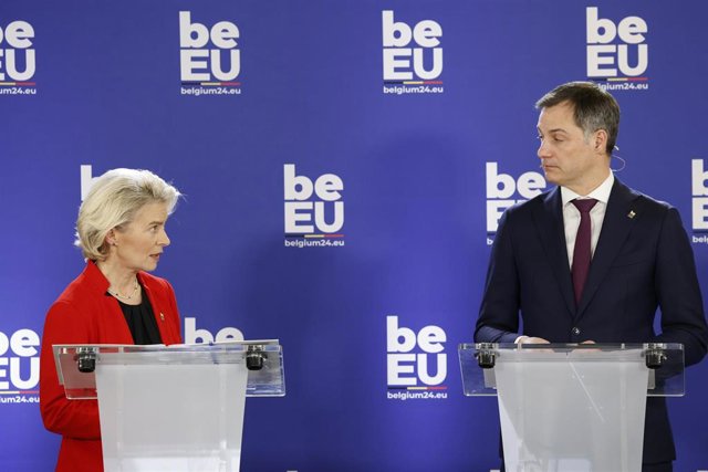 Ursula Von der Leyen y Alexander De Croo