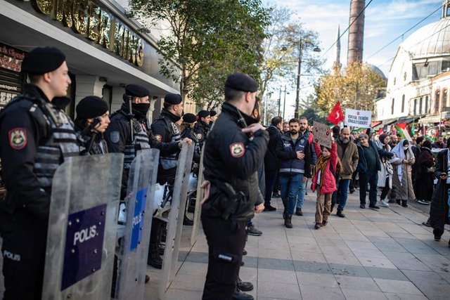 Imagen de archivo de la Policía turca 