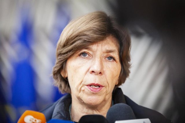 Archivo - La ministra de Exteriores de Francia, Catherine Colonna (archivo)