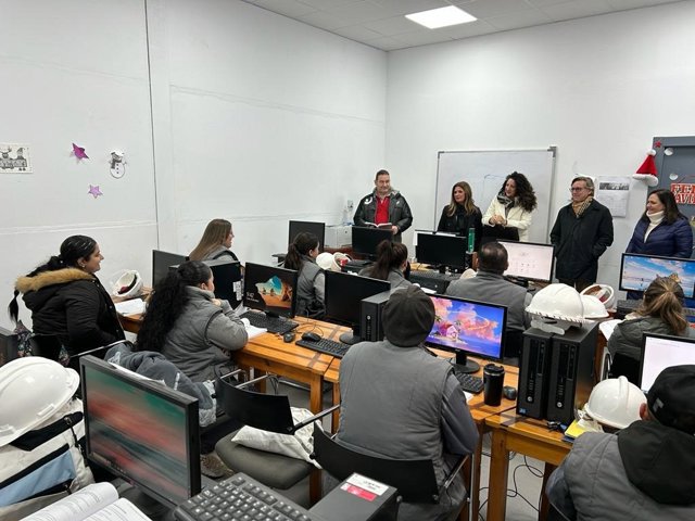 Visita a los participantes en el proyecto.