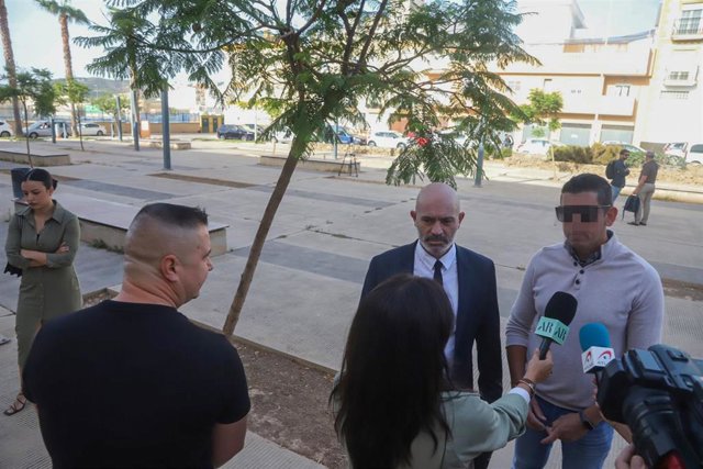 Archivo - El novio de Dana Leonte, investigado por el supuesto homicidio de la chica, en una imagen de archivo a su llegada a los juzgados de Vélez-Málaga.