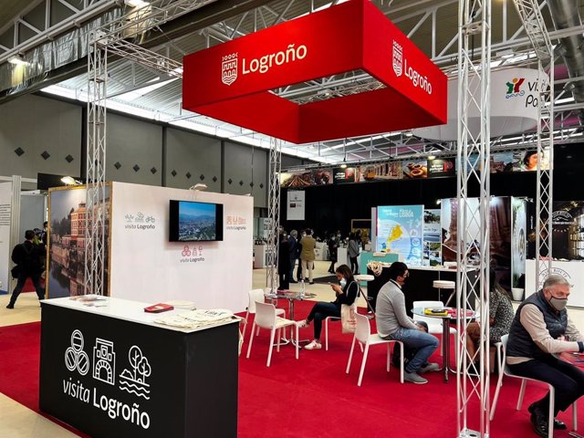 Archivo - El Ayuntamiento de Logroño participa en la feria internacional FINE Wine Tourism Expo 2022