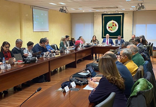 Reunión del Consejo de Gobierno de la Universidad de Jaén.