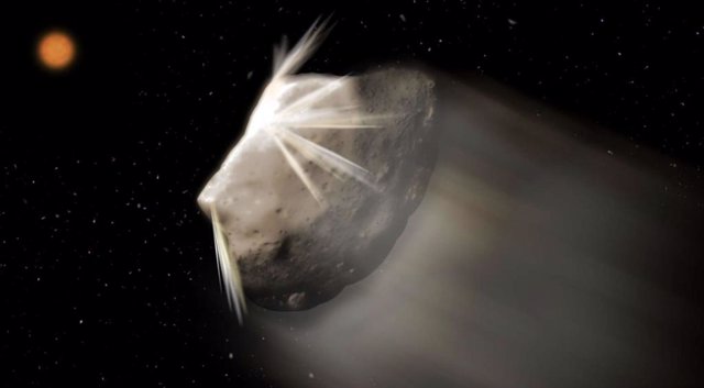 Los objetos que parecen asteroides aún pueden volverse activos por numerosas razones. Estos objetos se conocen como centauros y pueden tener puntos de actividad y generar colas.