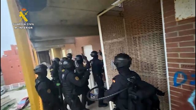 Operación de la Guardia Civil contra una banda de aluniceros