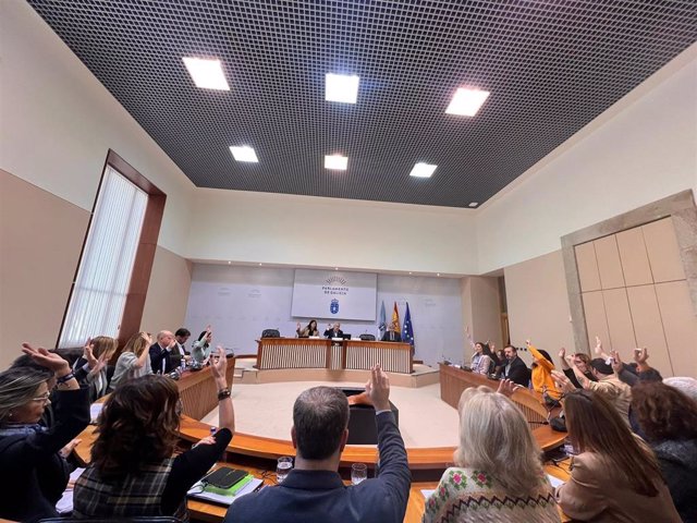 Votación por unanimidad para que comparezca la vicepresidenta segunda de la Xunta, Ángeles Vázquez,  en la Diputación Permanente de la Cámara para explicar la situación del vertido de pélets
