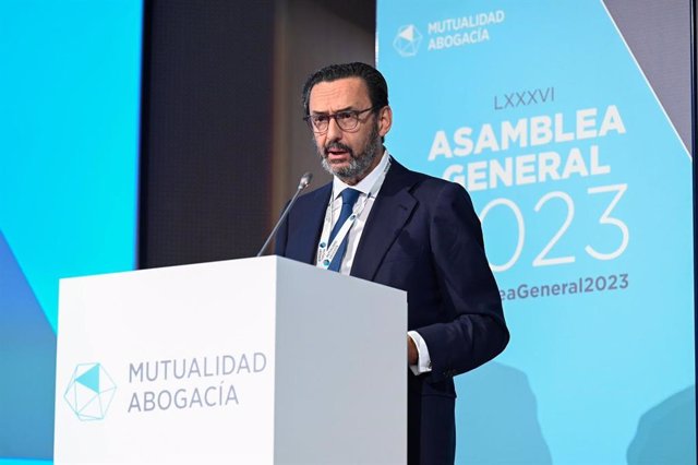 Archivo - Presidente de la Mutualidad de la Abogacía, Enrique Sanz Fernández-Lomana