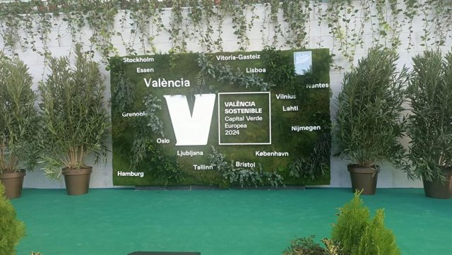 Mural por València Capital Verde Europea