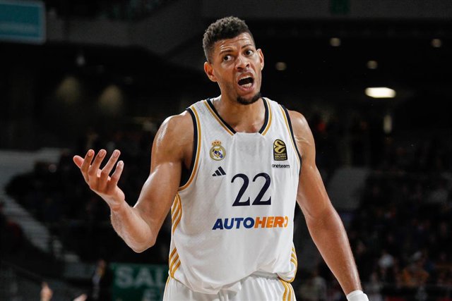Walter Tavares, en un partido con el Real Madrid.