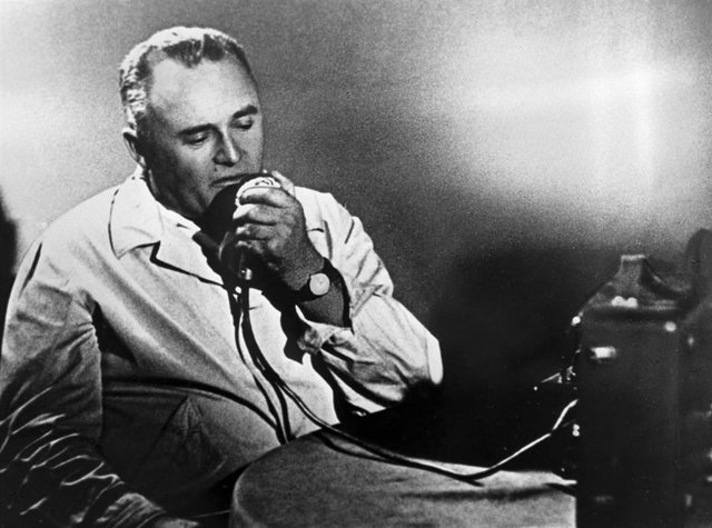 Archivo - Sergei Korolev cuando estaba al frente del programa espacial soviético