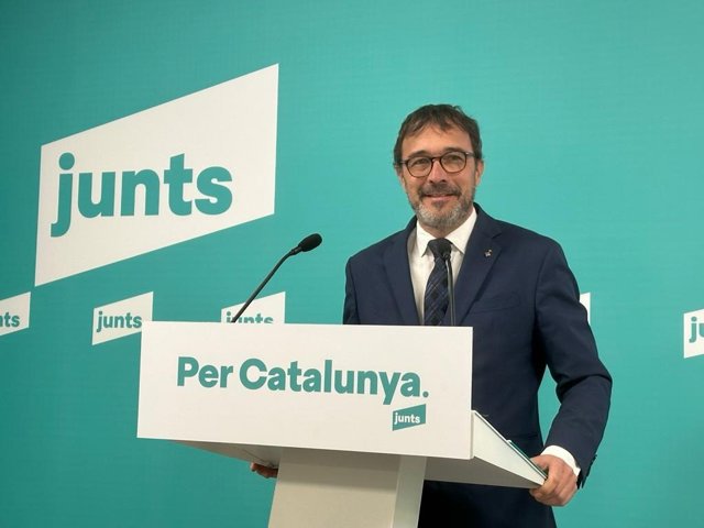 El portaveu de Junts, Josep Rius