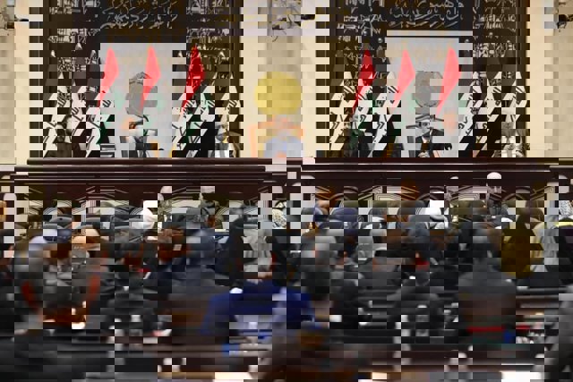 Archivo - Imagen de archivo del Parlamento de Irak 