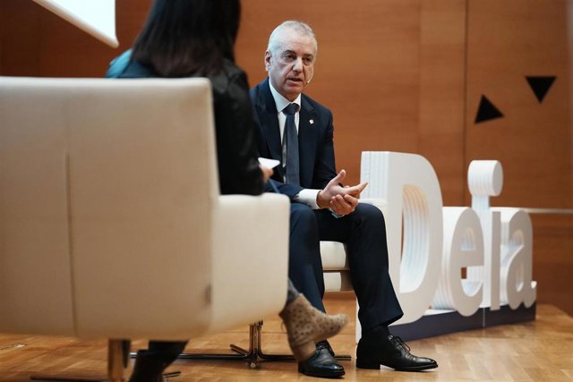 El Lehendakari, Iñigo Urkullu, en el Foro Deia en Bilbao
