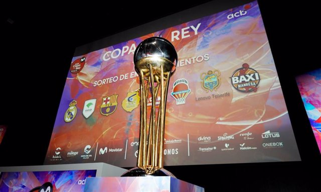 Sorteo de emparejamientos de la Copa del Rey de baloncesto 2024.