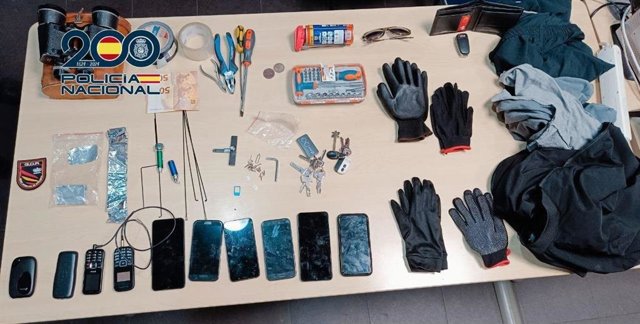 Material intervenido