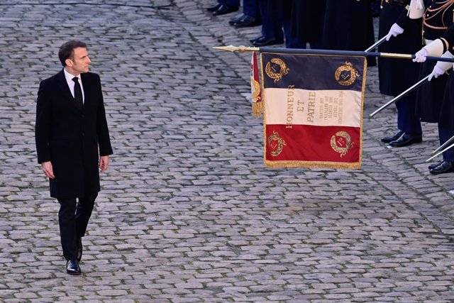 El presidente francés, Emmanuel Macron