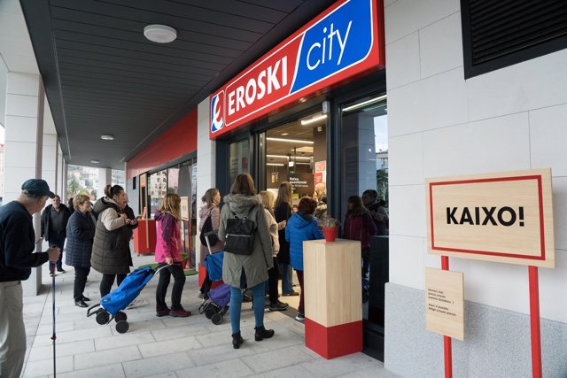 Apertura de supermercado EROSKI en Zarautz