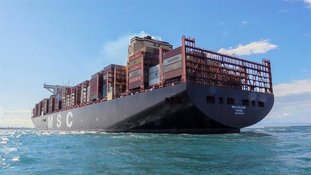 Archivo - Imagen de un buque