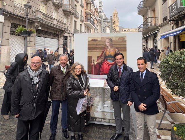 Inauguración de la exposición.