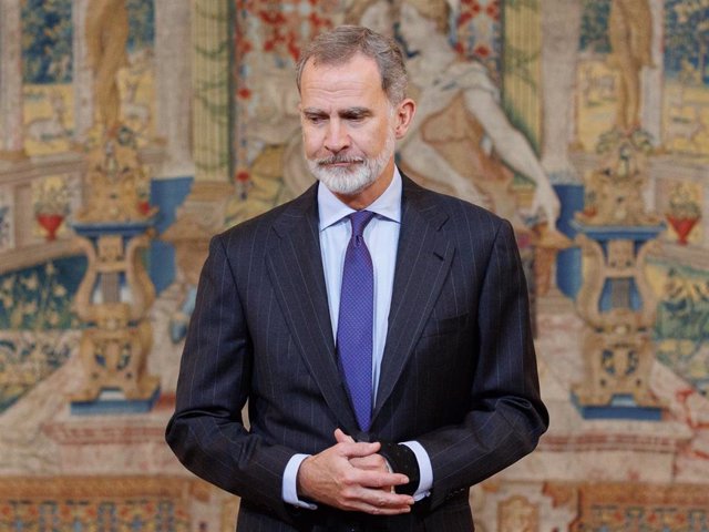 Archivo - El Rey Felipe VI