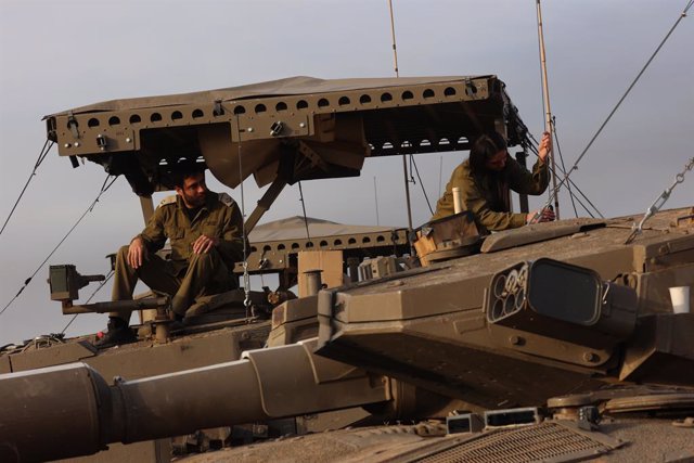 Militar israelià a la frontera amb Gaza 
