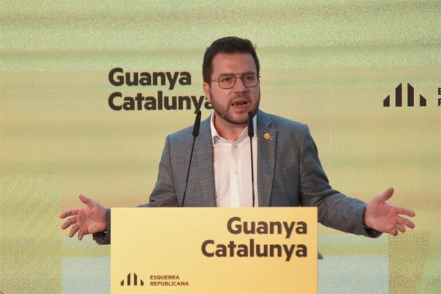 Archivo - El president de la Generalitat, Pere Aragonès