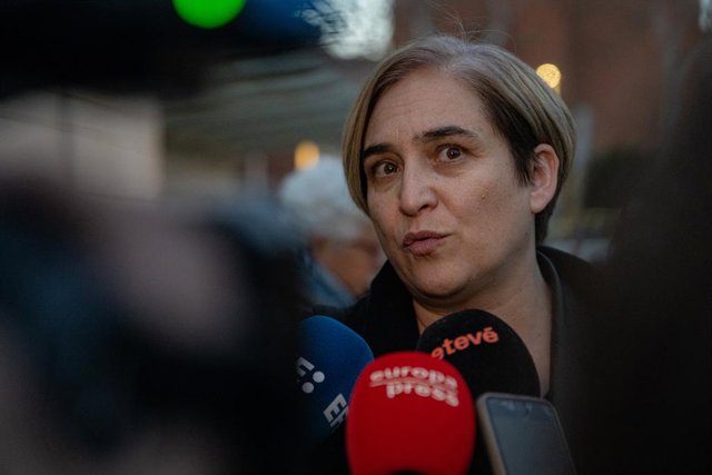 L'exalcaldessa de Barcelona i líder de BComú, Ada Colau