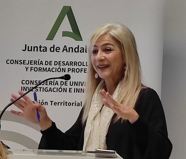 Archivo - Imagen de archivo de la consejera de Desarrollo Educativo y Formación Profesional de la Junta de Andalucía, Patricia del Pozo.