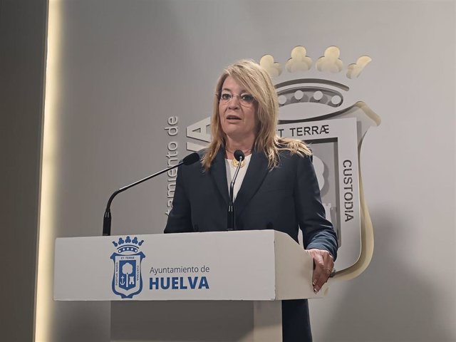 La alcaldesa de Huelva, Pilar Miranda, en una imagen de archivo.