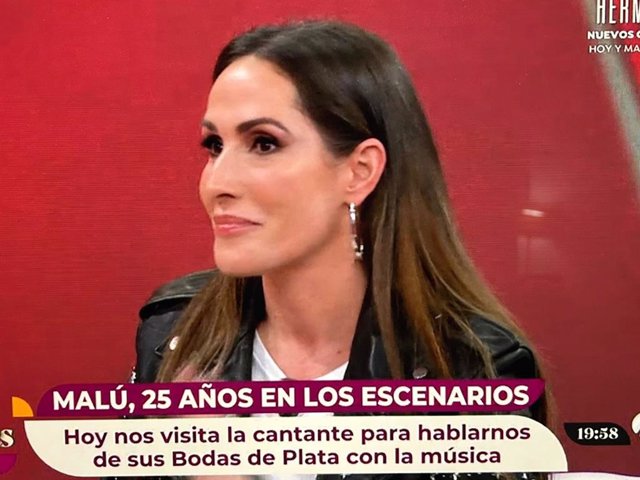 MALÚ VISITA EL PROGRAMA DE 'Y AHORA SONSOLES' PARA CELEBRAR SUS 25 AÑOS EN LA MÚSICA