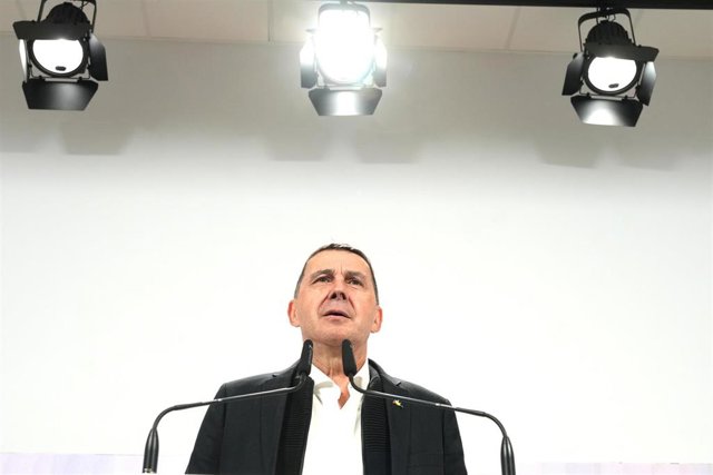 Archivo - El coordinador general de EH Bildu, Arnaldo Otegi.