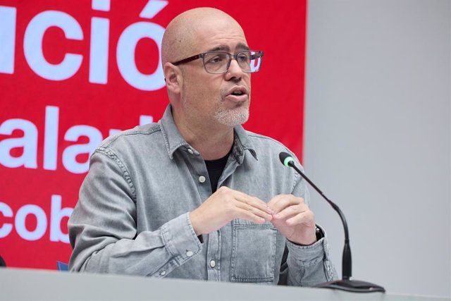 El secretario general de CCOO, Unai Sordo.