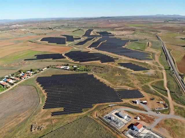 Planta solar en Zafra (Badajoz)
