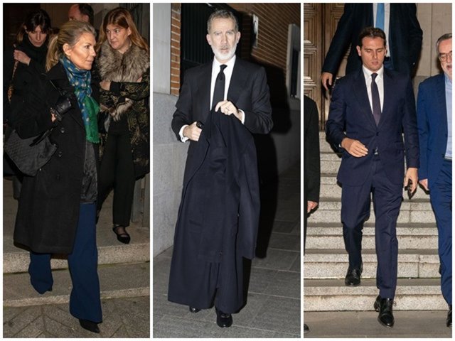 El Rey Felipe VI, Patricia Rato y Albert Rivera, entre los asistentes al funeral de César Alierta