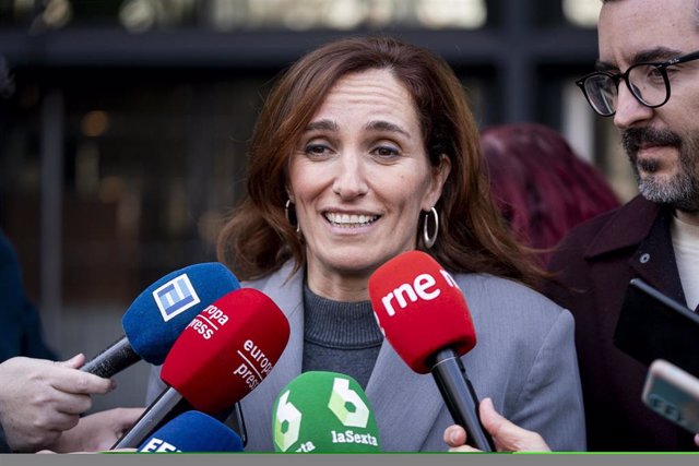 Imagen de archivo de la ministra de Sanidad, Mónica García.