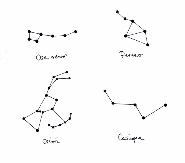 Dibujos de constelaciones