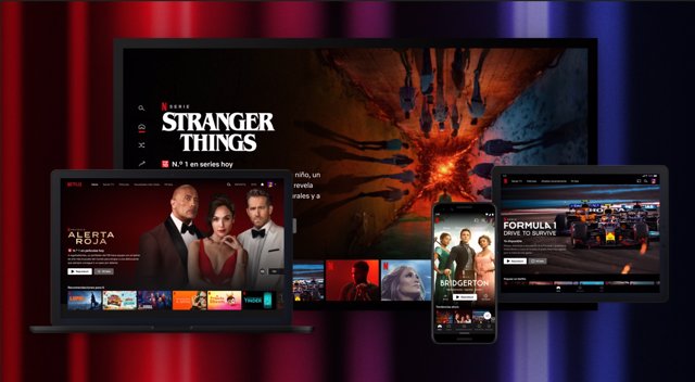 Netflix en distintas pantallas