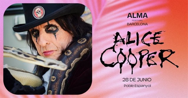 Alice Cooper actuarà a Barcelona