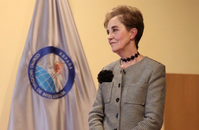 Archivo - La secretaria de Estado y directora del Centro Nacional de Inteligencia (CNI), Paz Esteban, durante el acto de toma de posesión de su cargo, en Madrid (España), a 10 de febrero de 2020.