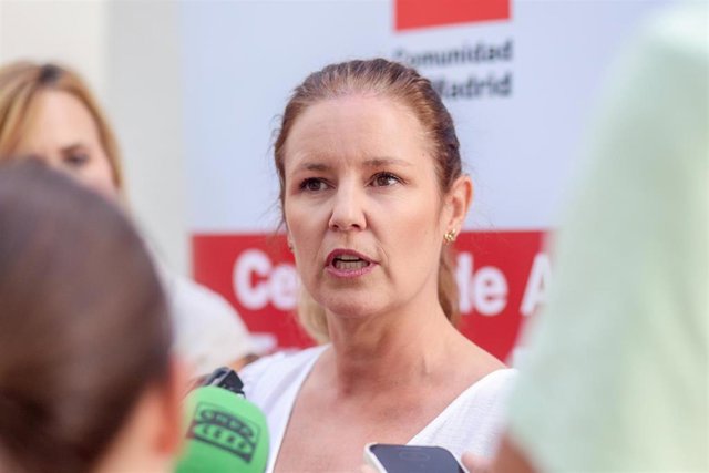 Archivo - La consejera de Familia, Juventud y Asuntos Sociales de la Comunidad de Madrid, Ana Dávila.