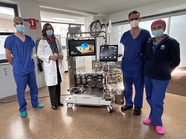 Equipo del Hospital de La Ribera adquiere una bomba de circulación extracorpórea de última generación para cirugías cardiacas