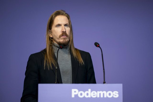 El portaveu de Podem Pablo Fernández 