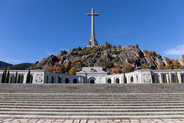 Archivo - El complejo monumental del Valle de los Caídos.