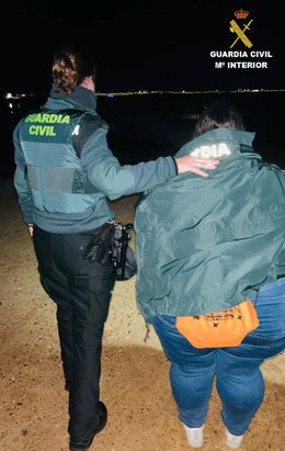 La Guardia Civil localiza a cuatro jóvenes que se habían perdido en la Salina del Duque de Ayamonte (Huelva).